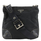 Prada Nylon Black Shoulder Bag