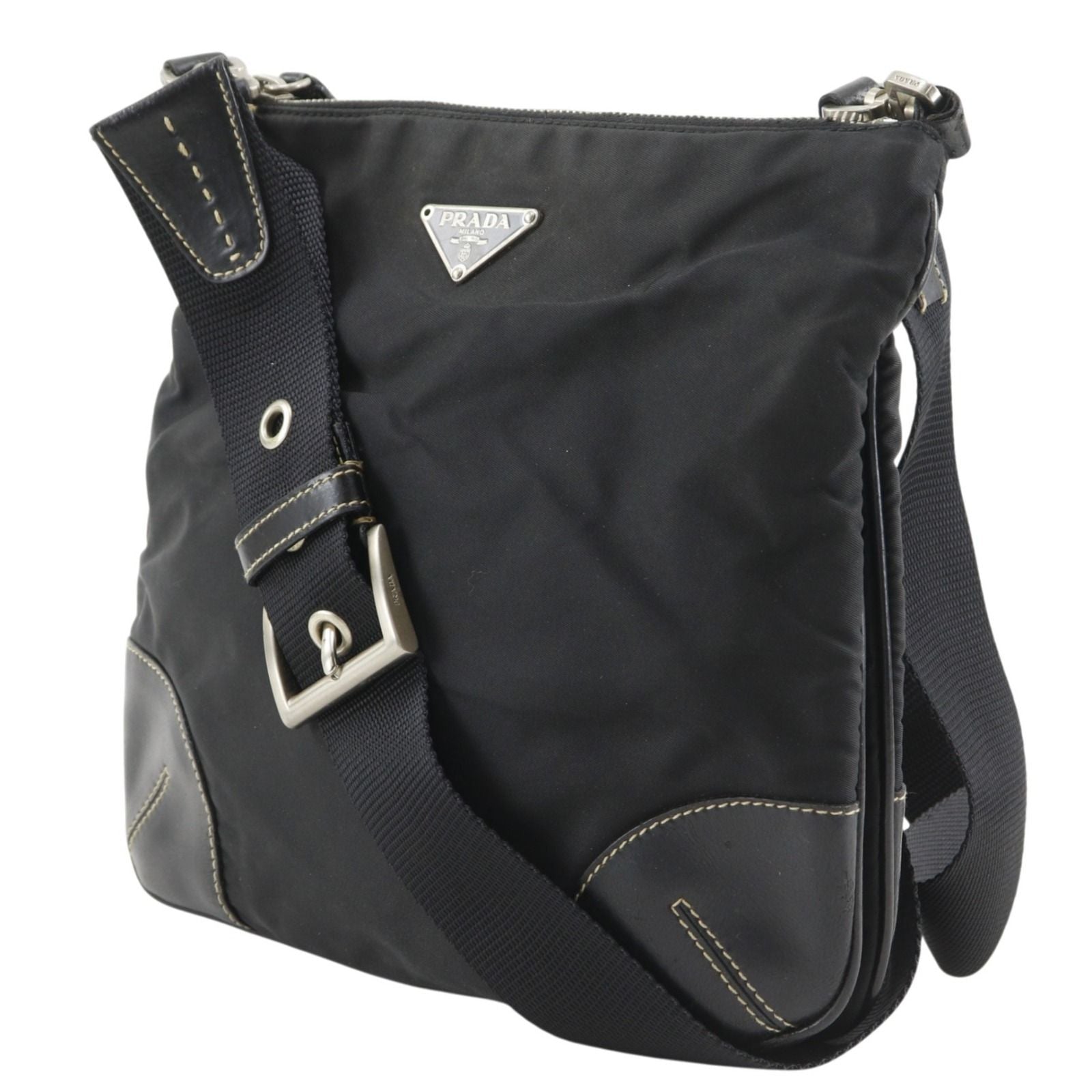 Prada Nylon Black Shoulder Bag — view 2