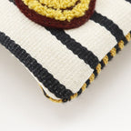 Loewe Paula Ibiza Stripe Canvas Blue White Shoulder Bag — view 4