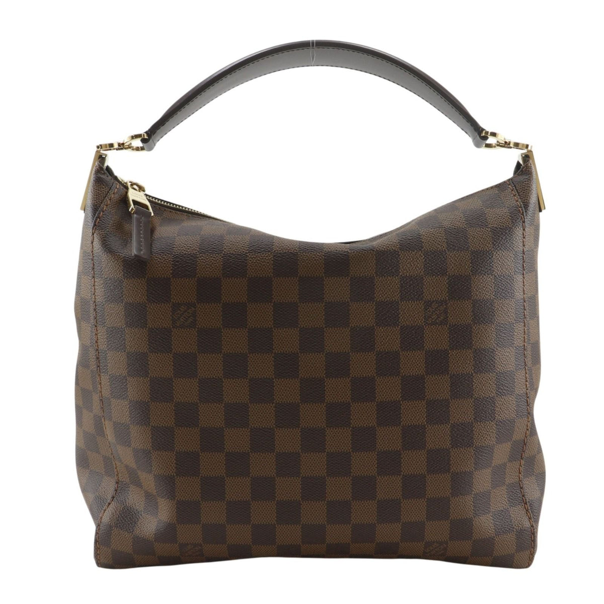 Louis Vuitton Portobello PM Damier Canvas Brown Shoulder Bag