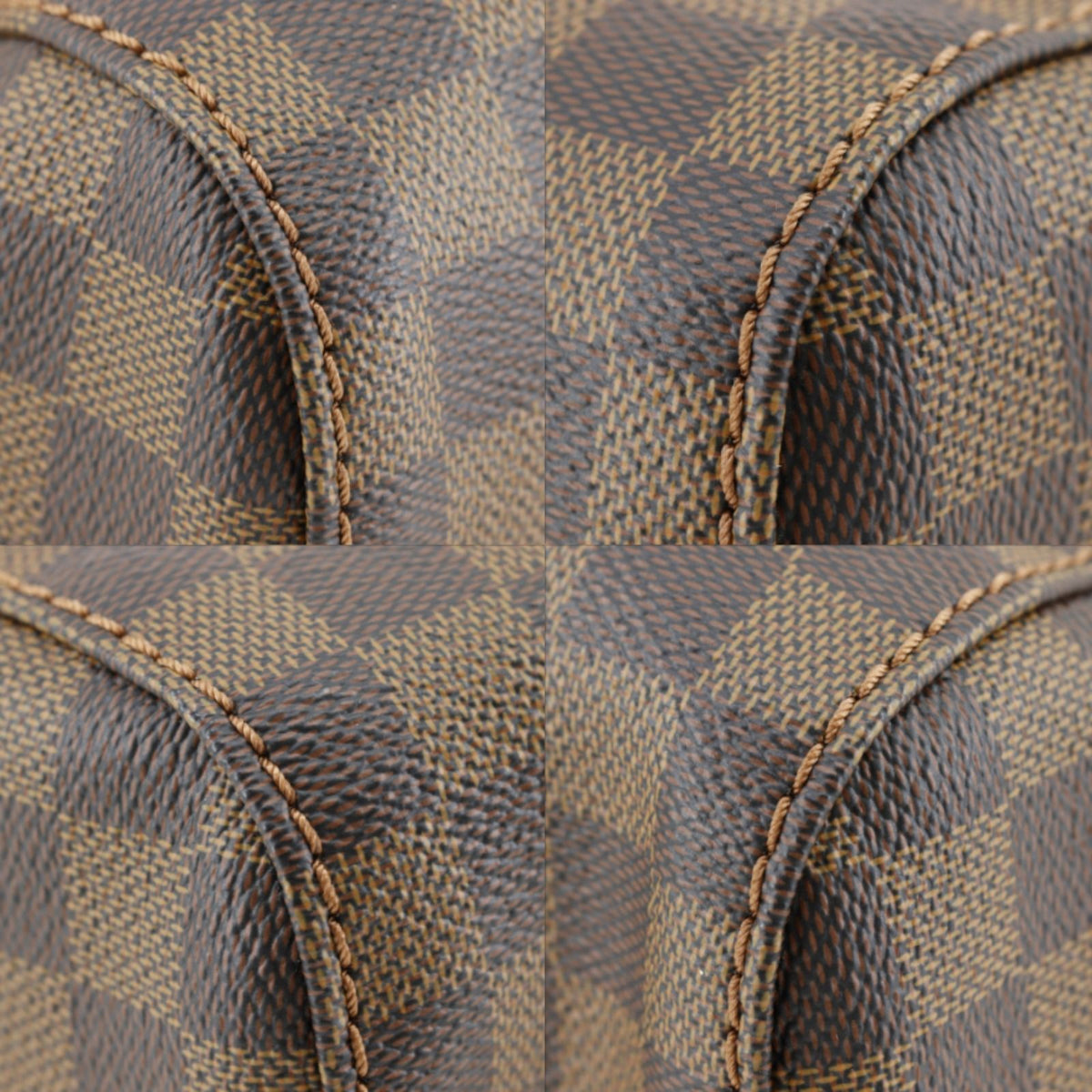 Louis Vuitton Portobello PM Damier Canvas Brown Shoulder Bag — view 4