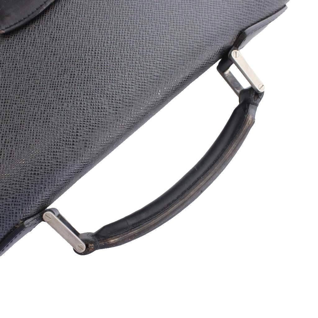 Louis Vuitton Serviette Moscova Briefcase Black — view 5