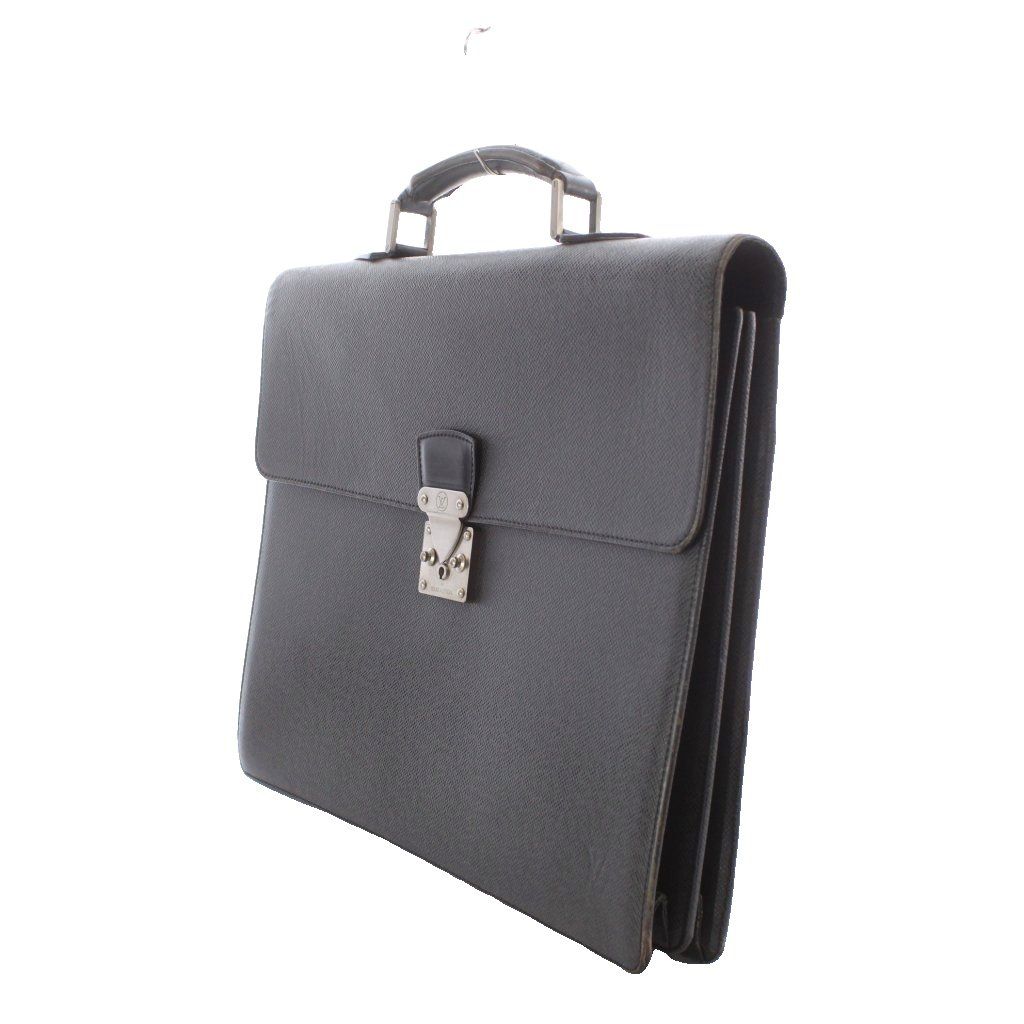 Louis Vuitton Serviette Moscova Briefcase Black — view 3