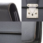 Louis Vuitton Serviette Moscova Briefcase Black — view 8
