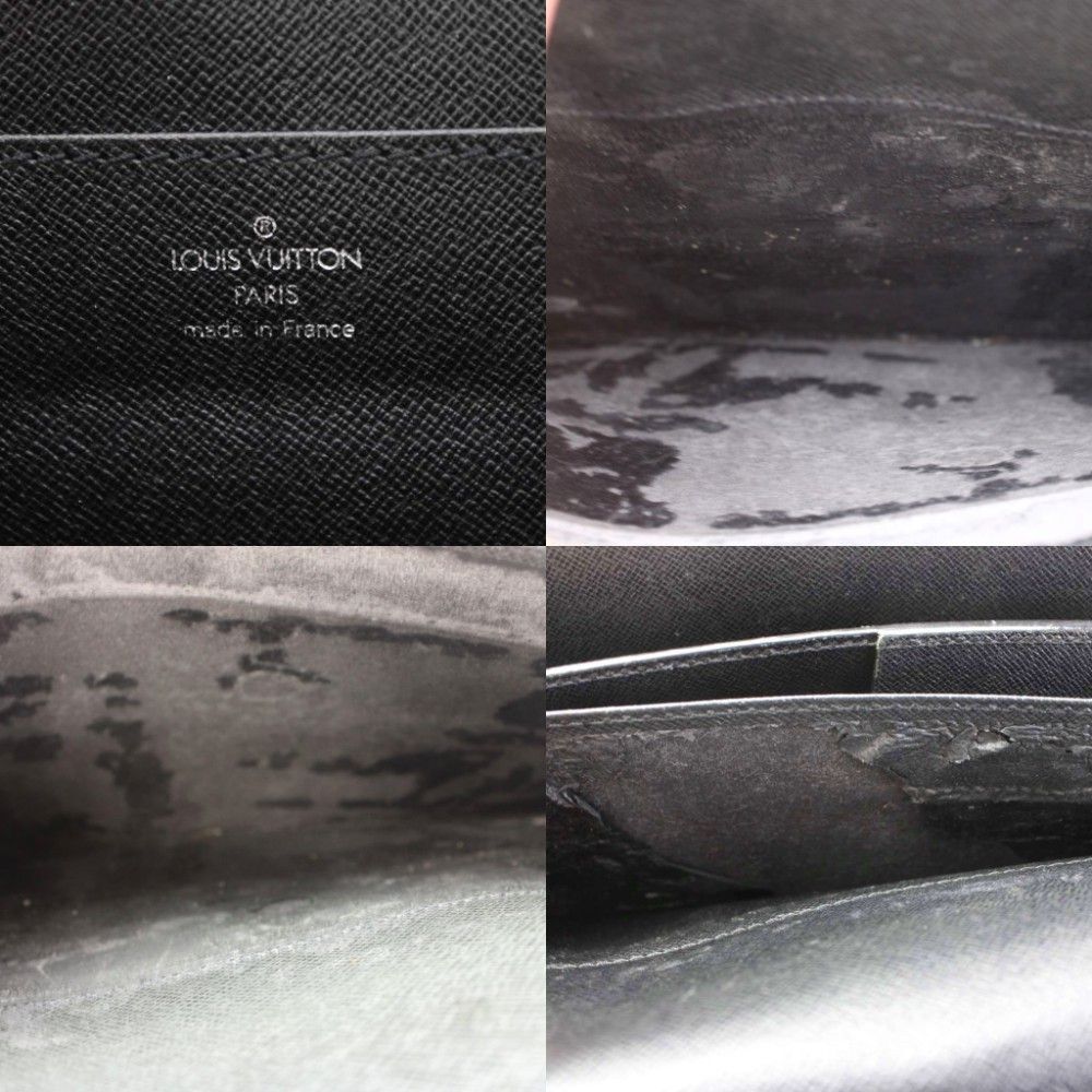 Louis Vuitton Serviette Moscova Briefcase Black — view 7