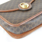 Celine Shoulder Bag Leather Brown — view 6