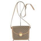 Celine Shoulder Bag Leather Brown