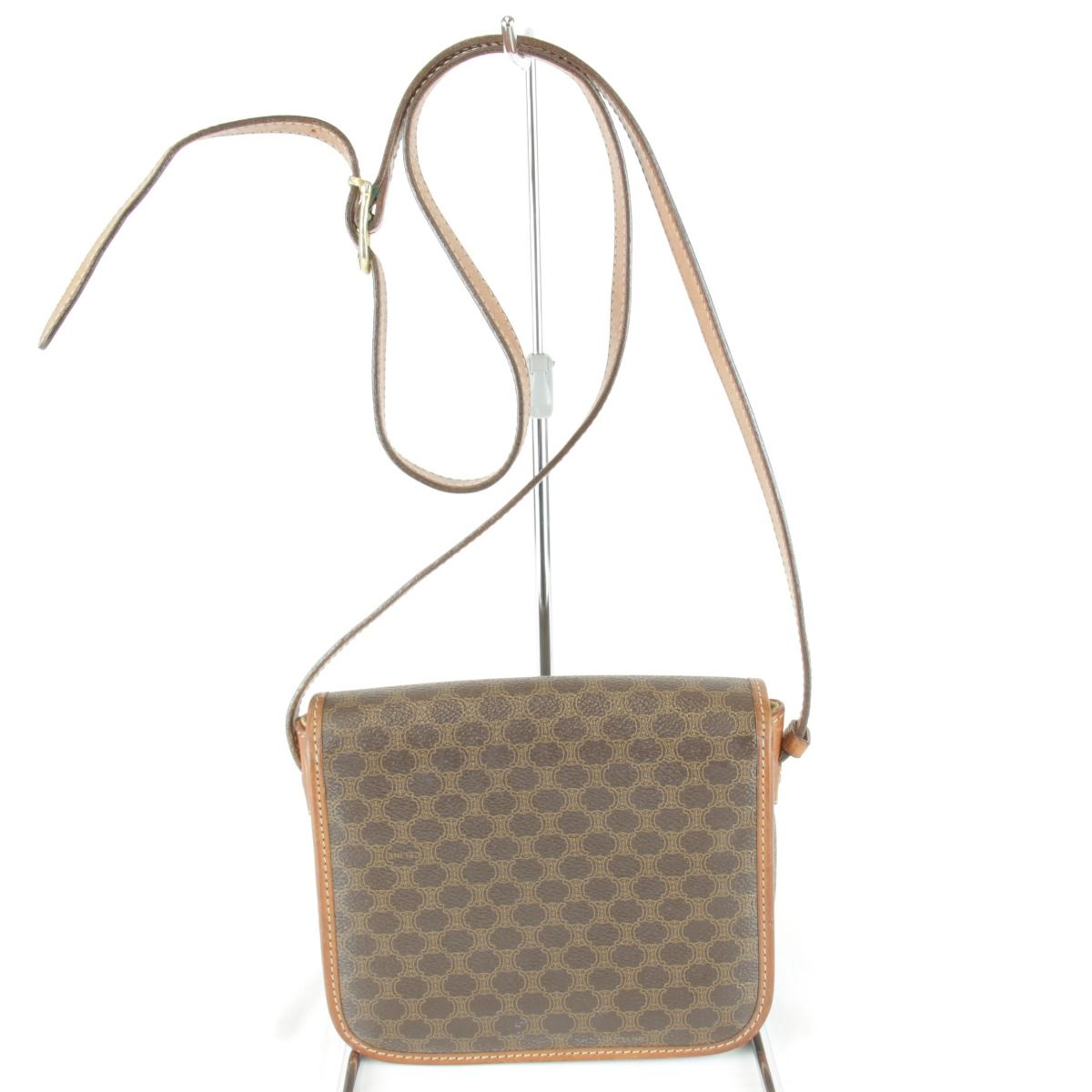 Celine Shoulder Bag Leather Brown — view 2