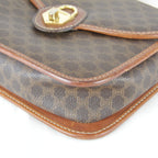 Celine Shoulder Bag Leather Brown — view 5