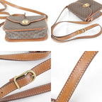 Celine Shoulder Bag Leather Brown — view 7