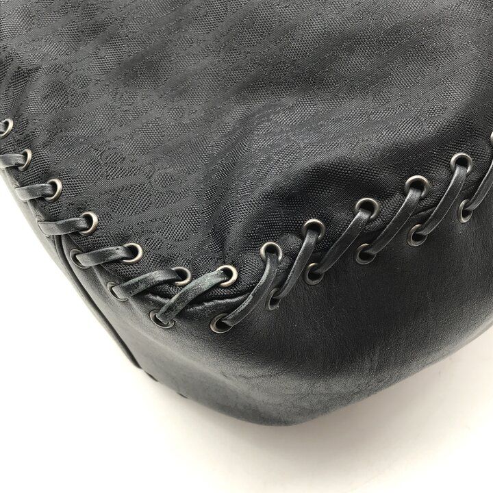 Dior Trotter Canvas Leather Hand Tote Black — view 6