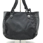 Dior Trotter Canvas Leather Hand Tote Black — view 3