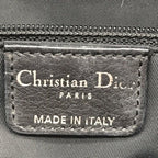 Dior Trotter Canvas Leather Hand Tote Black — view 9
