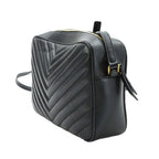 Saint Laurent Camera Bag Leather Black Gold — view 3