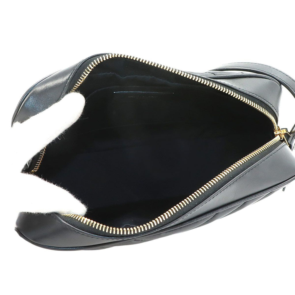 Saint Laurent Camera Bag Leather Black Gold — view 6