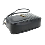 Saint Laurent Camera Bag Leather Black Gold — view 4