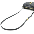Saint Laurent Camera Bag Leather Black Gold — view 5