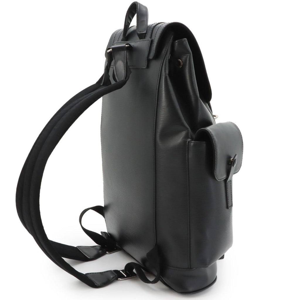Louis Vuitton Epi Christopher PM Backpack Leather Noir — view 3