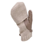 Hermes Lionel Cashmere Knit Deerskin Mittens Sweater Gloves — view 6