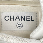 Chanel CC Logo Sequin Sneakers — view 7