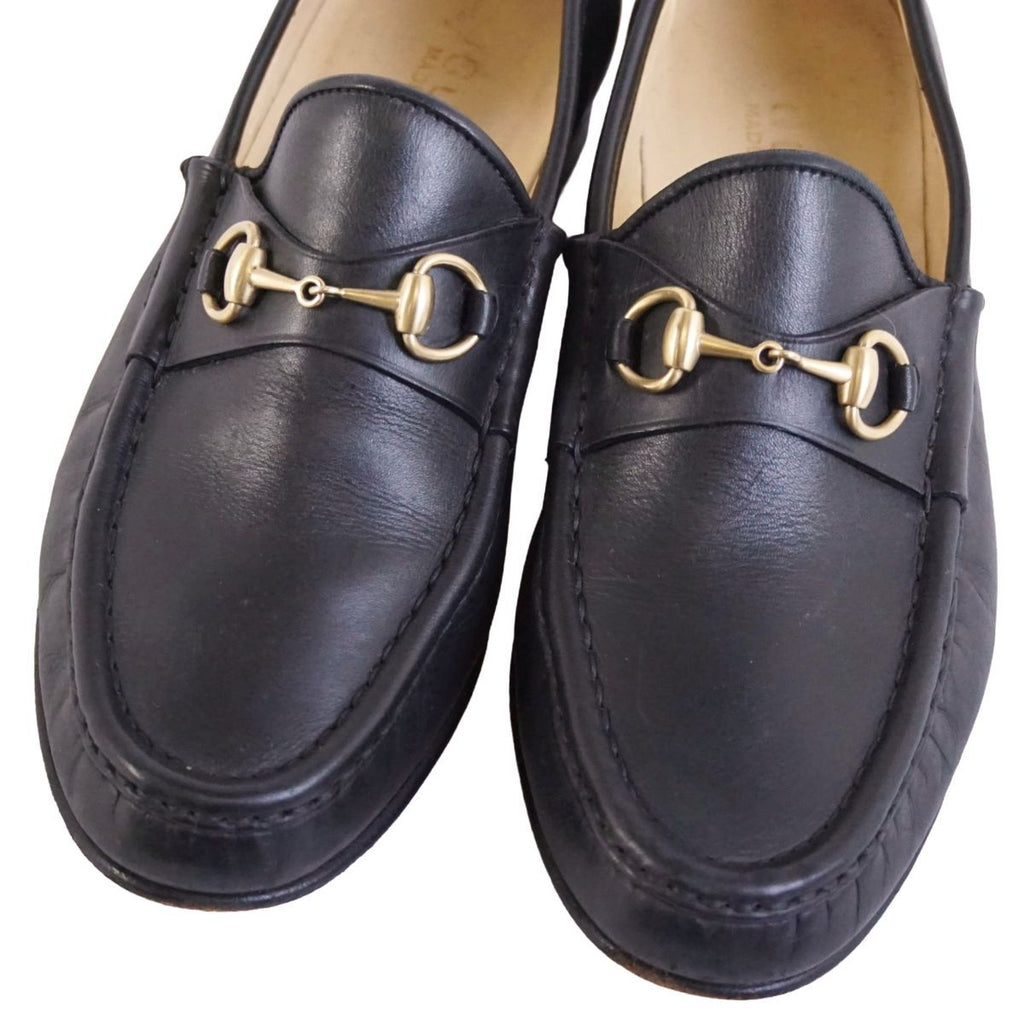 Gucci Loafers Moccasins Horsebit Leather
