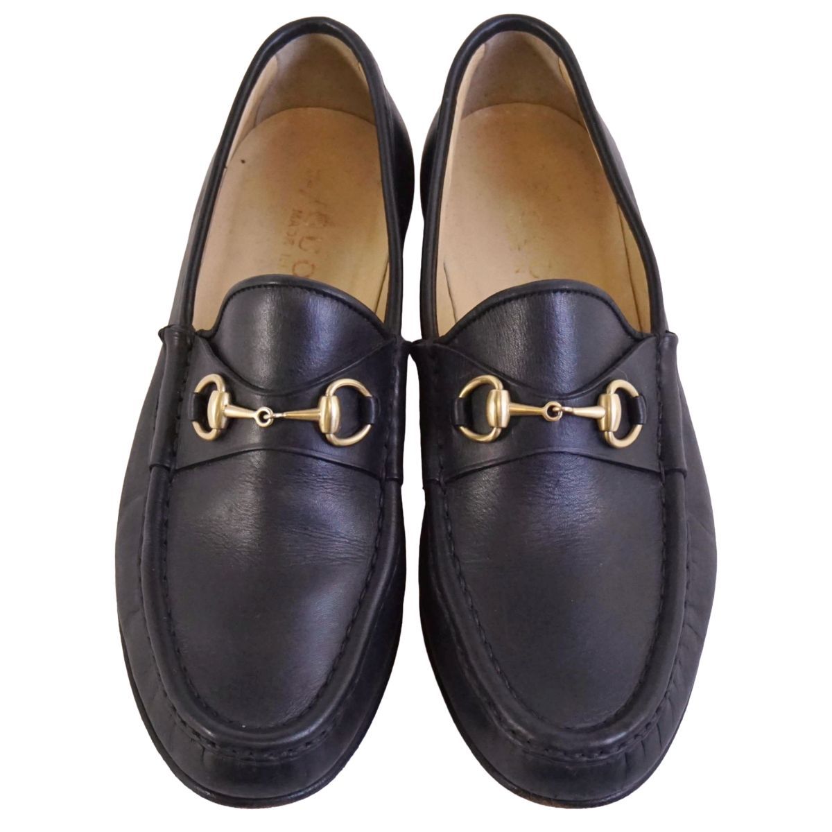 Gucci Loafers Moccasins Horsebit Leather