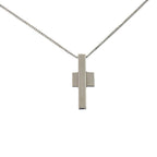 Gucci Cross Motif 925 Sterling Silver Necklace — view 3