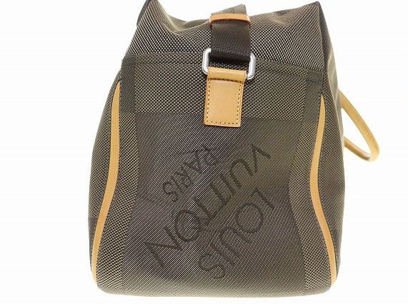 Louis Vuitton Damier Jean Albatross Tail Leather Boston Bag Shoulder 2-Way Aa — view 4