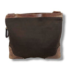 Prada Logo Jacquard Shoulder Bag Cross Canvas Brown Khaki — view 3