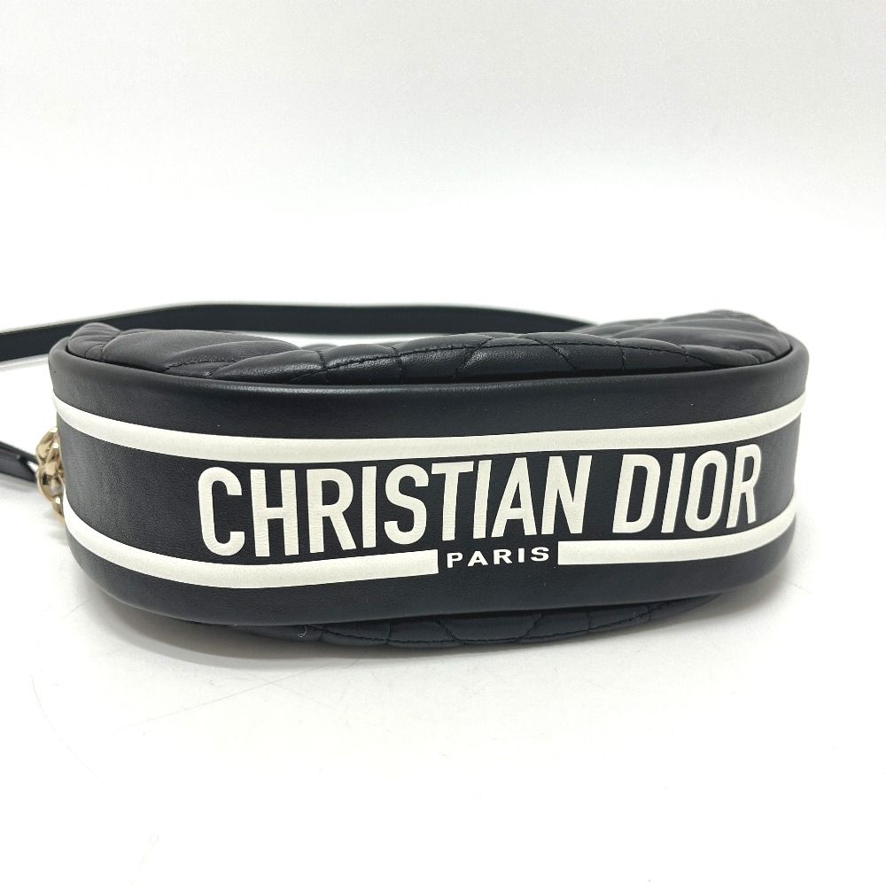 Dior Shoulder Bag Cannage Vibe Leather Black — view 3
