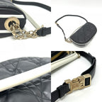 Dior Shoulder Bag Cannage Vibe Leather Black — view 7