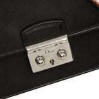 Dior Crossbody Chain Patch Shoulder Bag Black Pink Leather Sequins — view 8