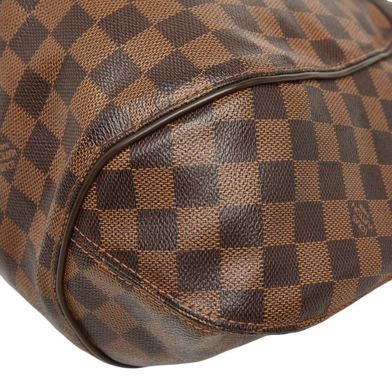 Louis Vuitton Damier Sistina GM Tote Brown Leather — view 6