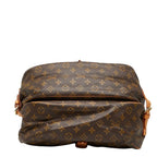Louis Vuitton Monogram Saumur 35 Crossbody Shoulder Bag Brown Leather — view 3