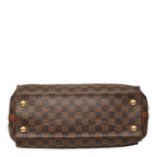 Louis Vuitton Damier Greenwich 2-Way Shoulder Bag Brown Leather — view 3