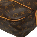 Louis Vuitton Monogram Galleria PM Shoulder Bag Brown Leather — view 4