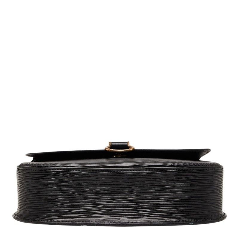 Louis Vuitton Epi Saint Cloud Crossbody Shoulder Bag Noir Black Leather — view 3