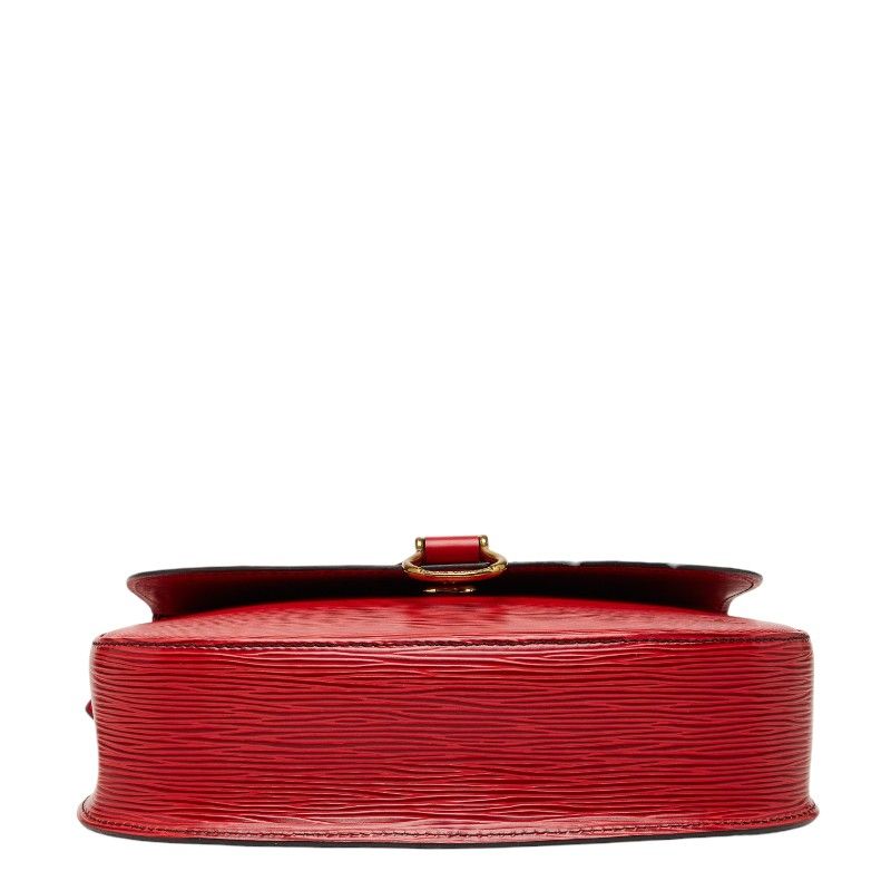 Louis Vuitton Epi Saint Cloud Crossbody Shoulder Bag Castilian Red Leather — view 3