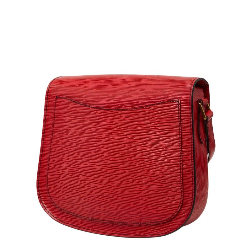 Louis Vuitton Epi Saint Cloud Crossbody Shoulder Bag Castilian Red Leather — view 2