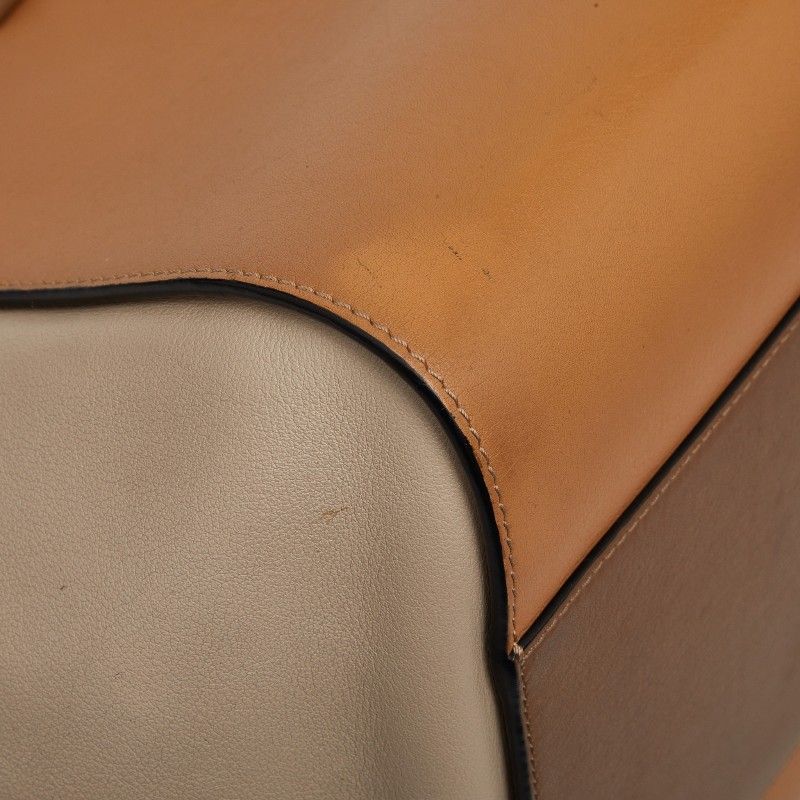 Loewe Anagram Hammock Small Shoulder Bag Drawstring 2-Way Beige Brown Leather — view 7