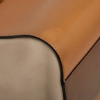 Loewe Anagram Hammock Small Shoulder Bag Drawstring 2-Way Beige Brown Leather — view 7