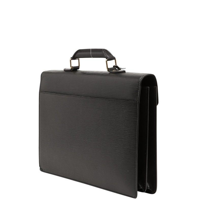 Louis Vuitton Epi Serviette Conseil Business Briefcase Noir Black Leather 1 — view 2