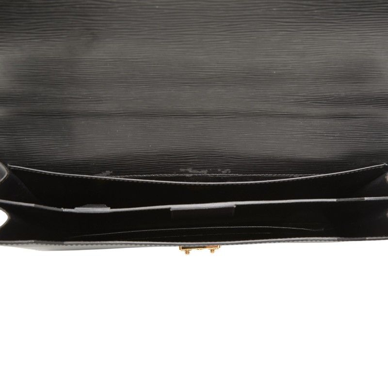 Louis Vuitton Epi Serviette Conseil Business Briefcase Noir Black Leather 1 — view 9