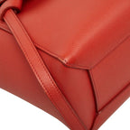 Celine Belt Bag Micro 2-Way Orange Leather — view 5