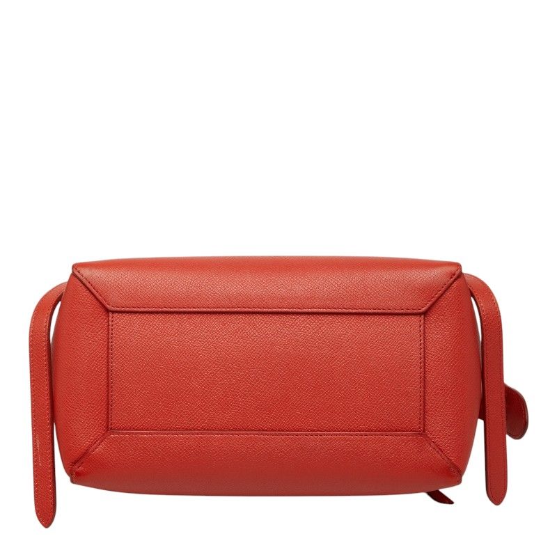 Celine Belt Bag Micro 2-Way Orange Leather — view 3