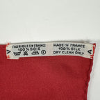 Hermes Carre 90 Pampa Prairie Scarf Silk Red Multicolor — view 2