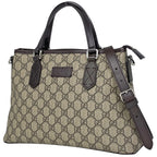 Gucci GG Pattern Handbag 2-Way Brown