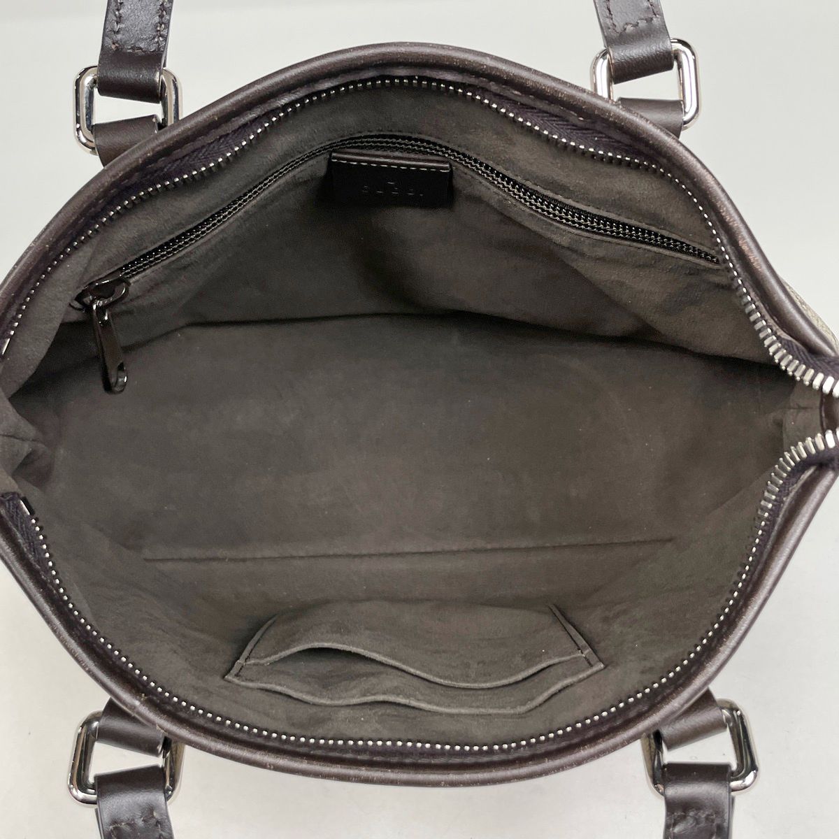 Gucci GG Pattern Handbag 2-Way Brown — view 7