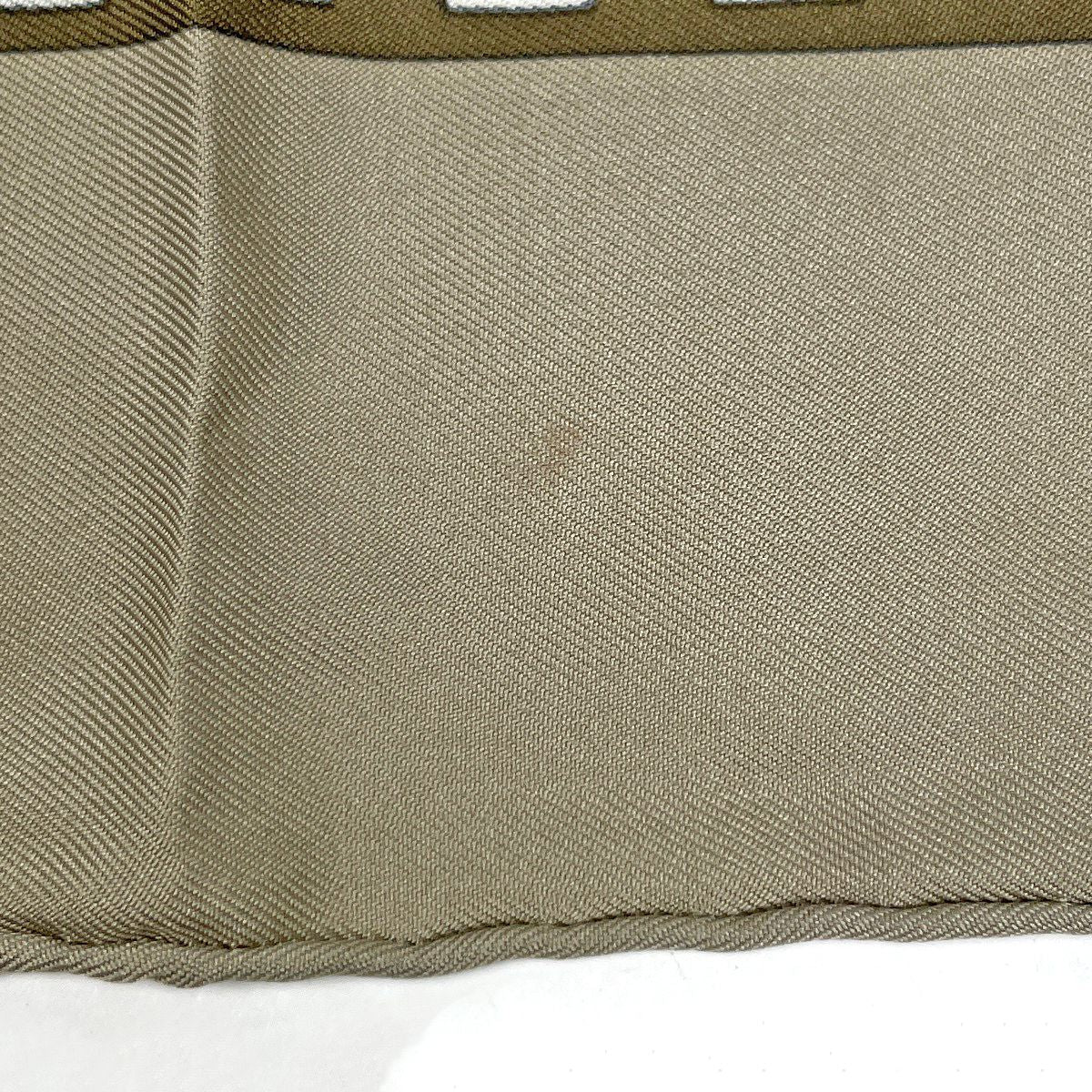 Hermes Carre 90 Axis Mundi of the World Scarf Silk Gray Multicolor — view 4