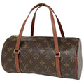Louis Vuitton Papillon 26 Handbag Monogram Brown